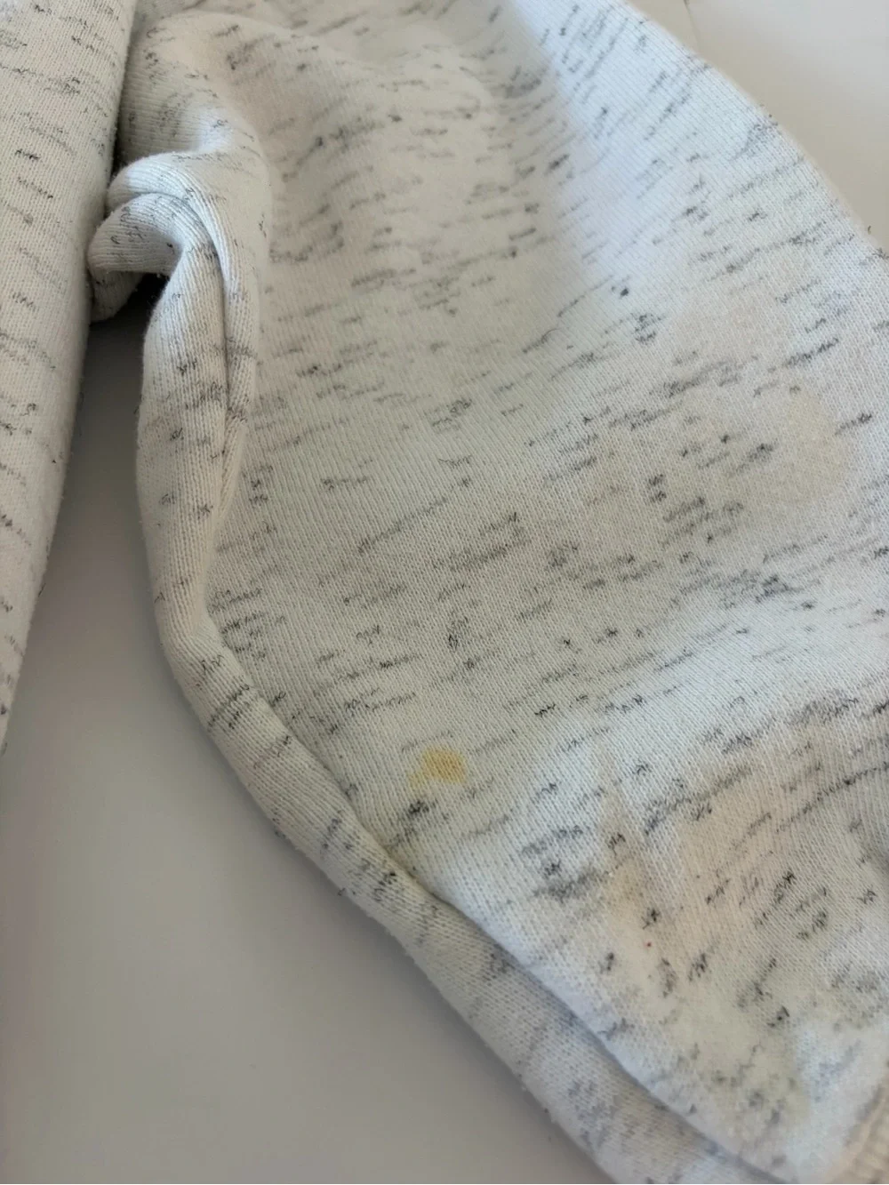 Vintage Rich Kids Gray Speckled Sweatshirt Red Mock Neck Front Graphic Size 4T